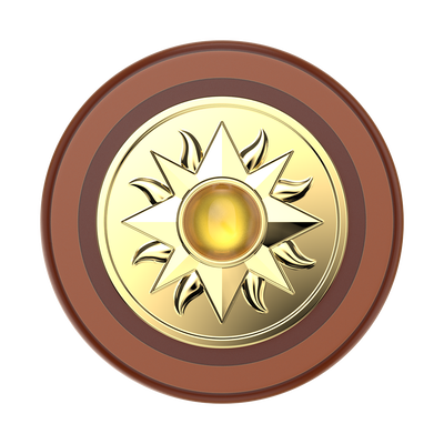 Secondary image for hover Enamel Sun Jewel Amber — MagSafe PopGrip