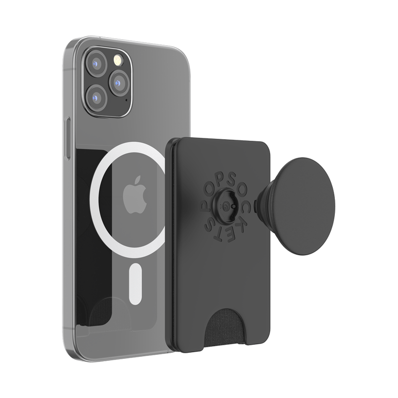 Black — PopWallet+ for MagSafe image number 2