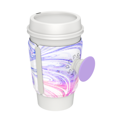 PopThirst Cup Sleeve Sunset Swirls