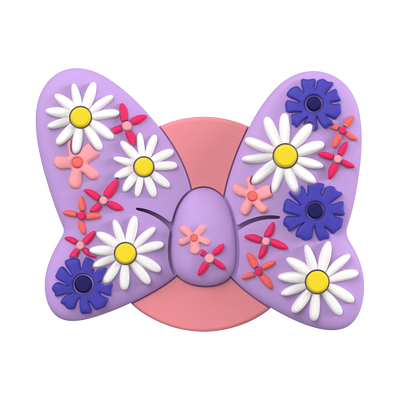 Disney — Floral Minnie Mouse Bow