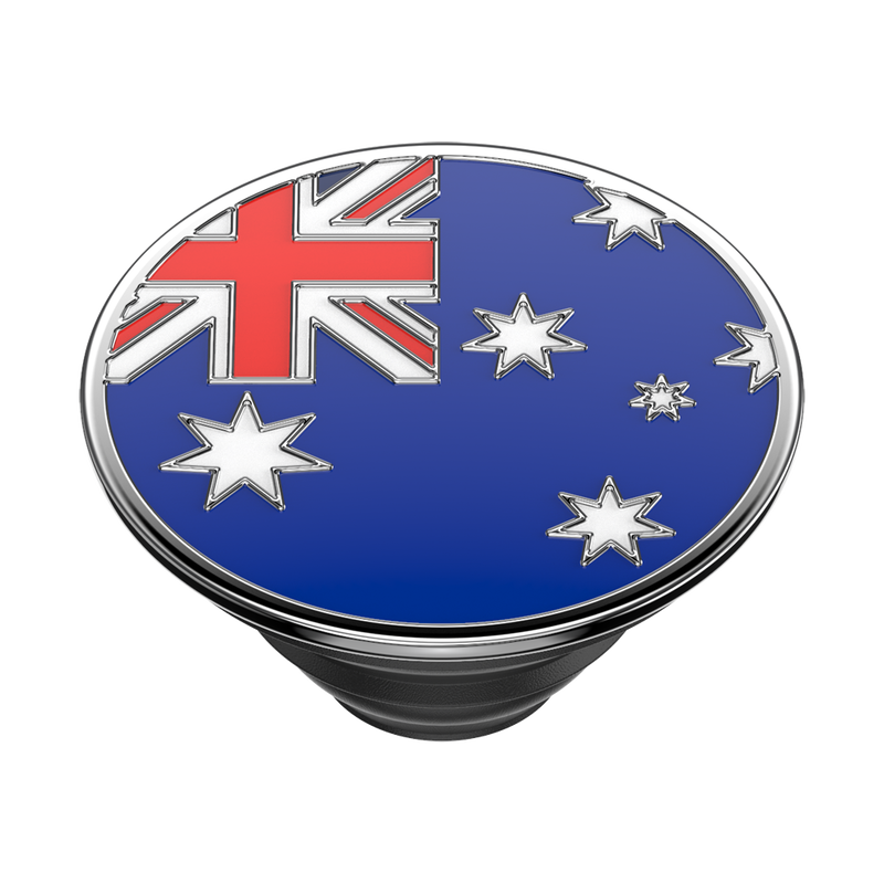 Enamel Australian Flag image number 0