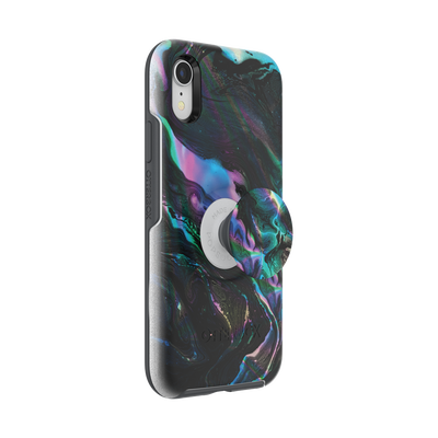 Secondary image for hover Otter + Pop Symmetry Series Case Oil Agate — iPhone XR