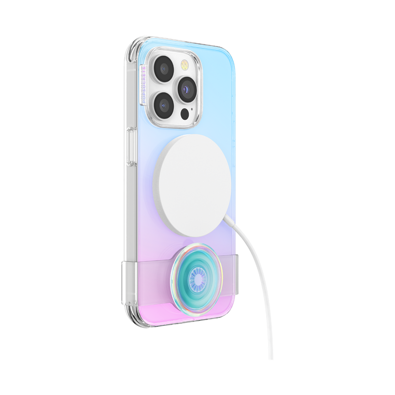 White Iridescent — iPhone 14 Pro MagSafe Case image number 7