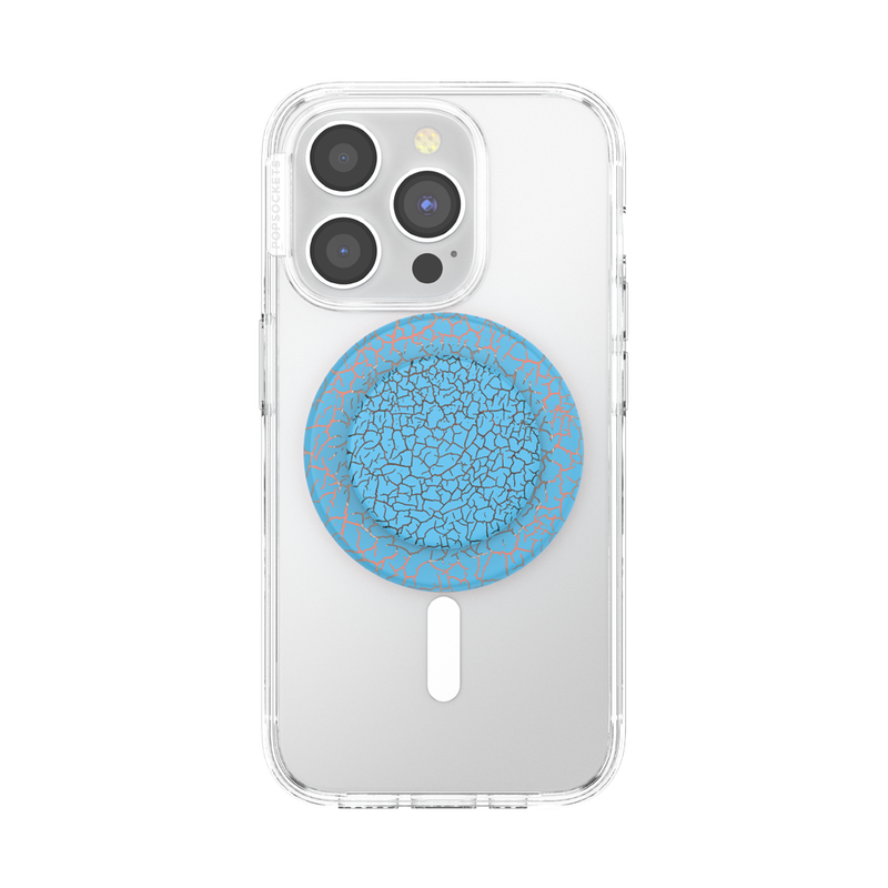 Crackle Denali Printed Orange Zest — MagSafe PopGrip image number 4