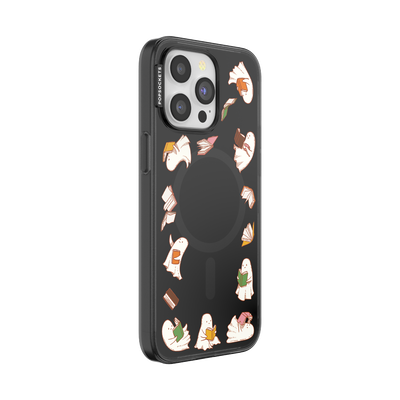 Secondary image for hover Spooky Book Club Smoke — iPhone 15 Pro Max MagSafe Case
