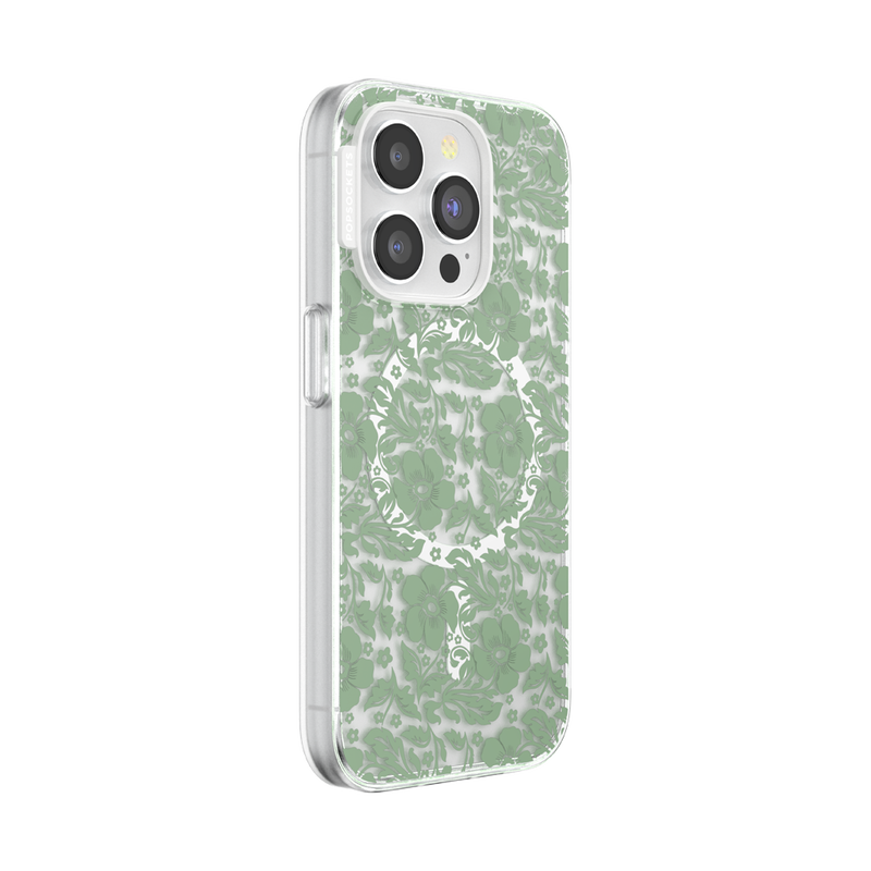 Lace Eucalyptus — iPhone 15 Pro MagSafe Case image number 1