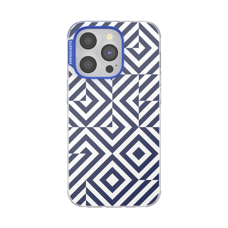 Tiled Navy — iPhone 14 Pro MagSafe Case image number 0