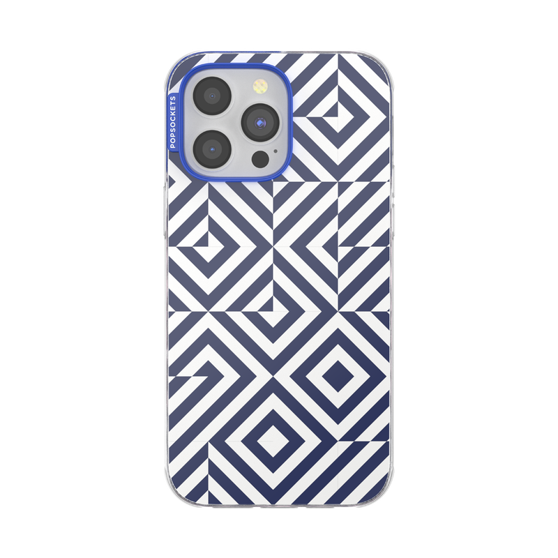 Tiled Navy — iPhone 14 Pro Max MagSafe Case image number 0