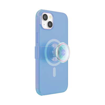 Secondary image for hover Opalescent Blue — iPhone 14 Plus MagSafe Case