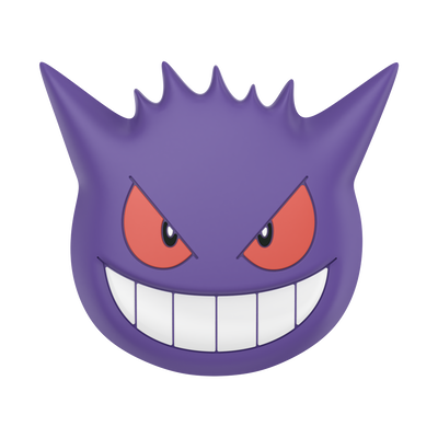 Pokémon — PopOut Gengar Face