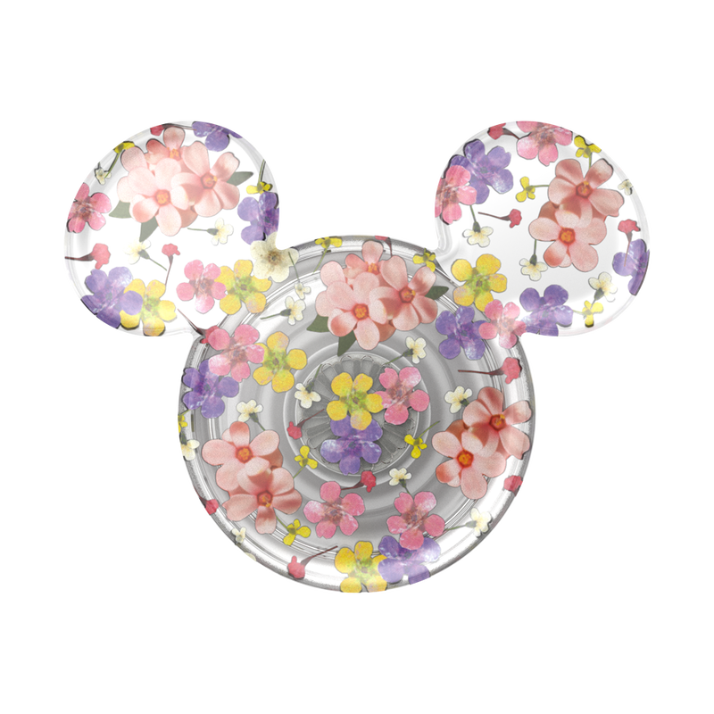 Translucent Mickey Mouse Cascading Flowers — Adhesive PopGrip image number 1