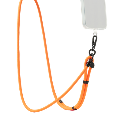 Secondary image for hover Paracord Safety Orange — Phone Strap