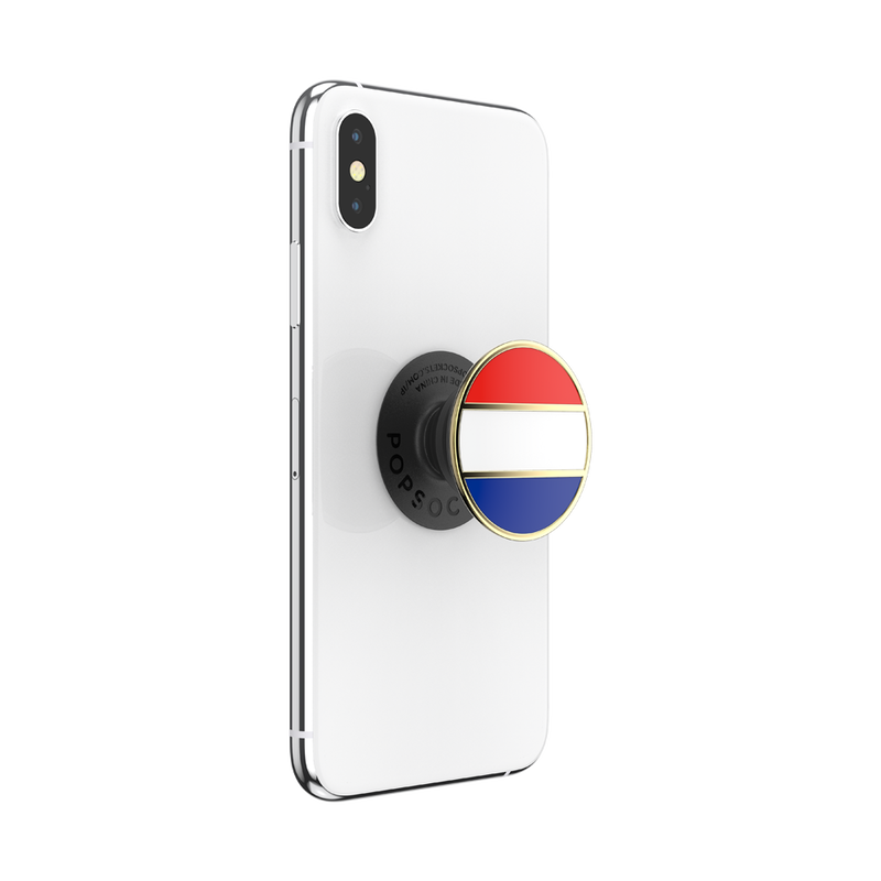 Enamel Dutch Flag — Adhesive PopGrip image number 6