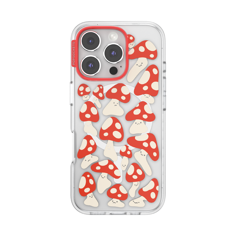 Red Shrooms — iPhone 16 Pro MagSafe Case image number 0