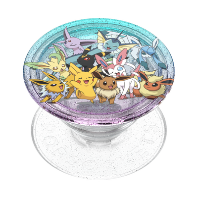 Glitter Translucent Evolution Party — Adhesive PopGrip