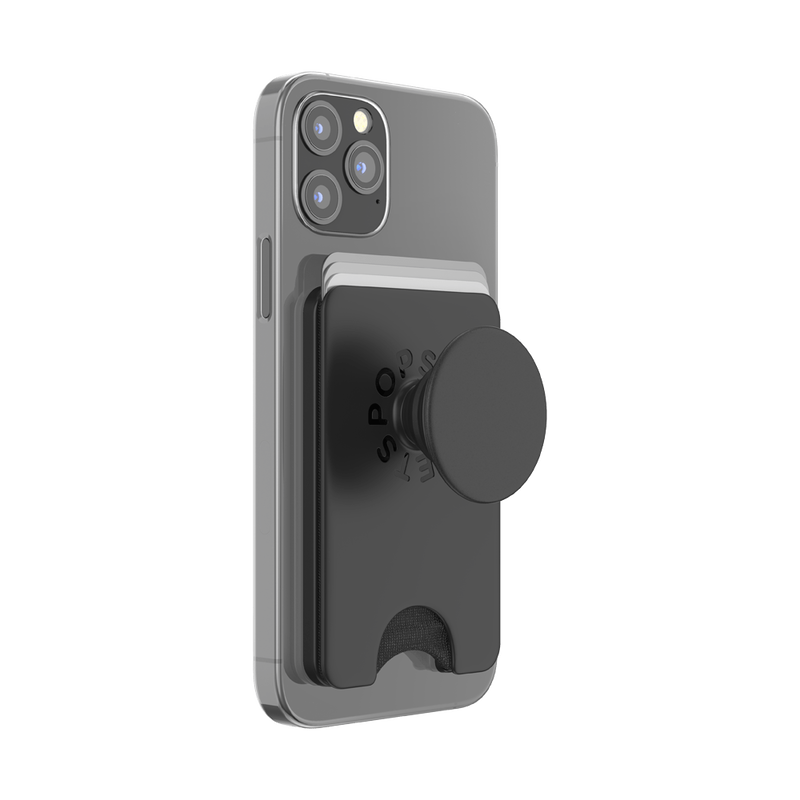 Black — PopWallet+ for MagSafe image number 4
