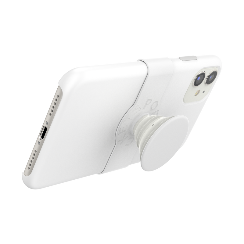 PopGrip Slide Apple White — iPhone 11 image number 2