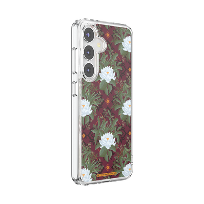 Secondary image for hover Lush White Lotus — Samsung Galaxy S25 MagSafe Case
