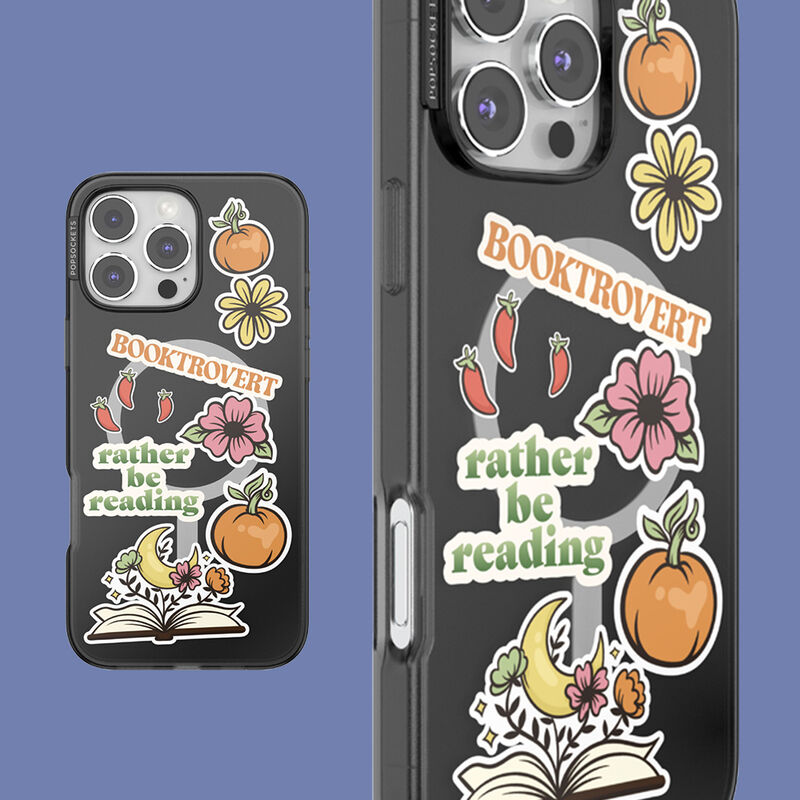 Cozy Booktrovert — iPhone 16 Plus MagSafe Case image number 2