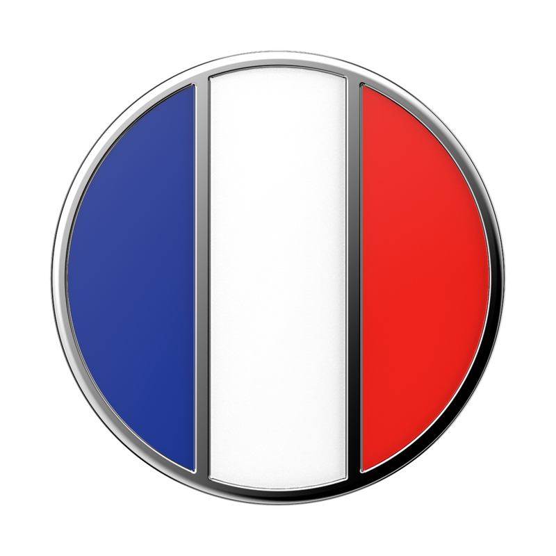 Enamel French Flag — PopTop image number 1