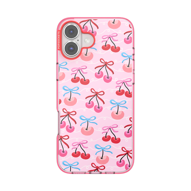 Cherry Bows — iPhone 16 Plus MagSafe Case image number 0
