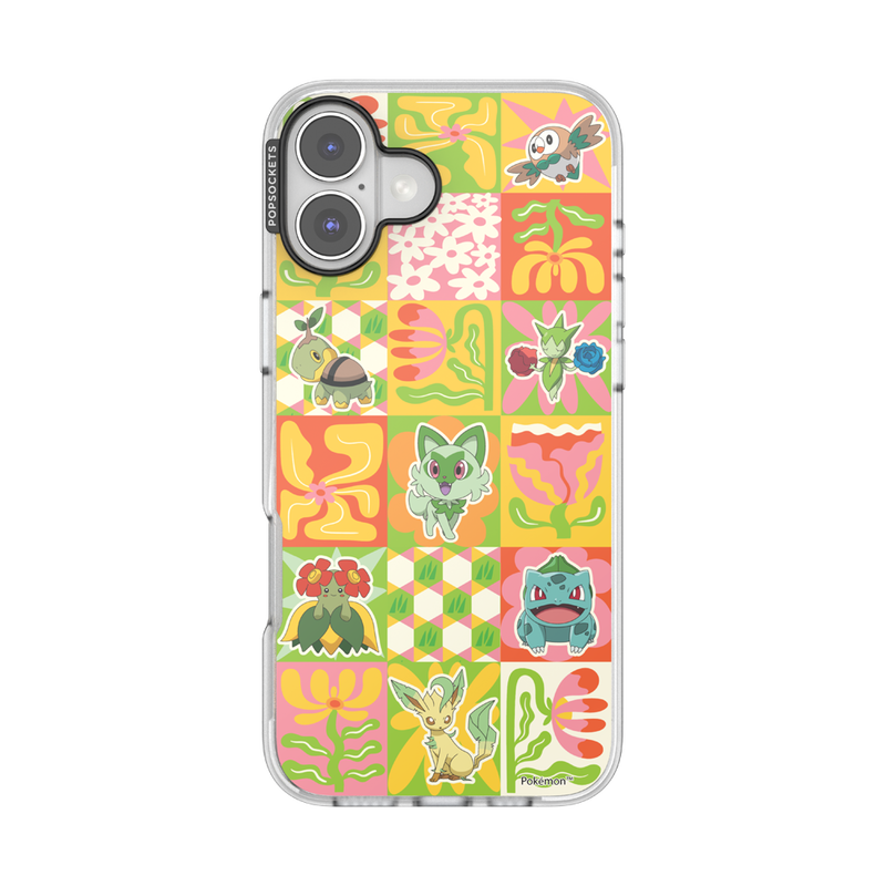 Grass Type Mod Quilt — iPhone 16 Plus MagSafe Case image number 0