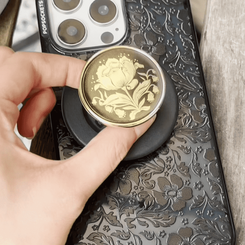 Enamel Rose Noir — MagSafe PopGrip image number 2