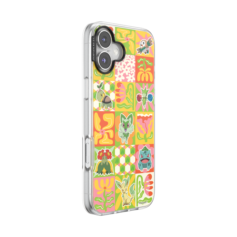 Grass Type Mod Quilt — iPhone 16 Plus MagSafe Case image number 1