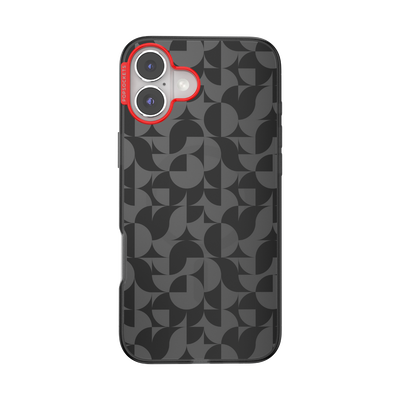 Geo Black — iPhone 16 Plus MagSafe Case