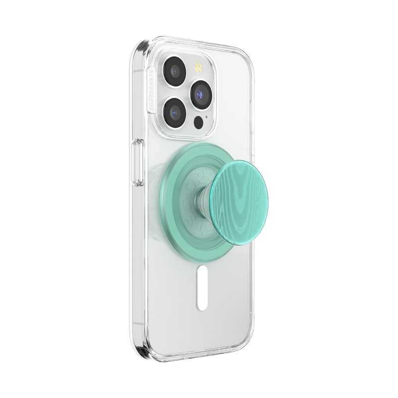 Aluminum Moire Turquoise — MagSafe PopGrip image number 8