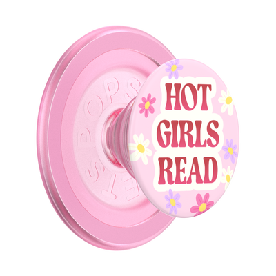 Hot Girls Read Pink — MagSafe PopGrip