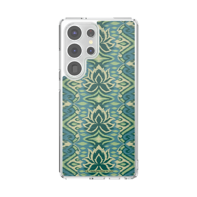 White Lotus Textile — Samsung Galaxy S25 Ultra MagSafe Case