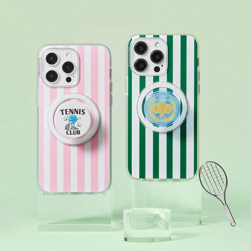 Club Stripe Pink — iPhone 15 Pro Max MagSafe Case image number 3