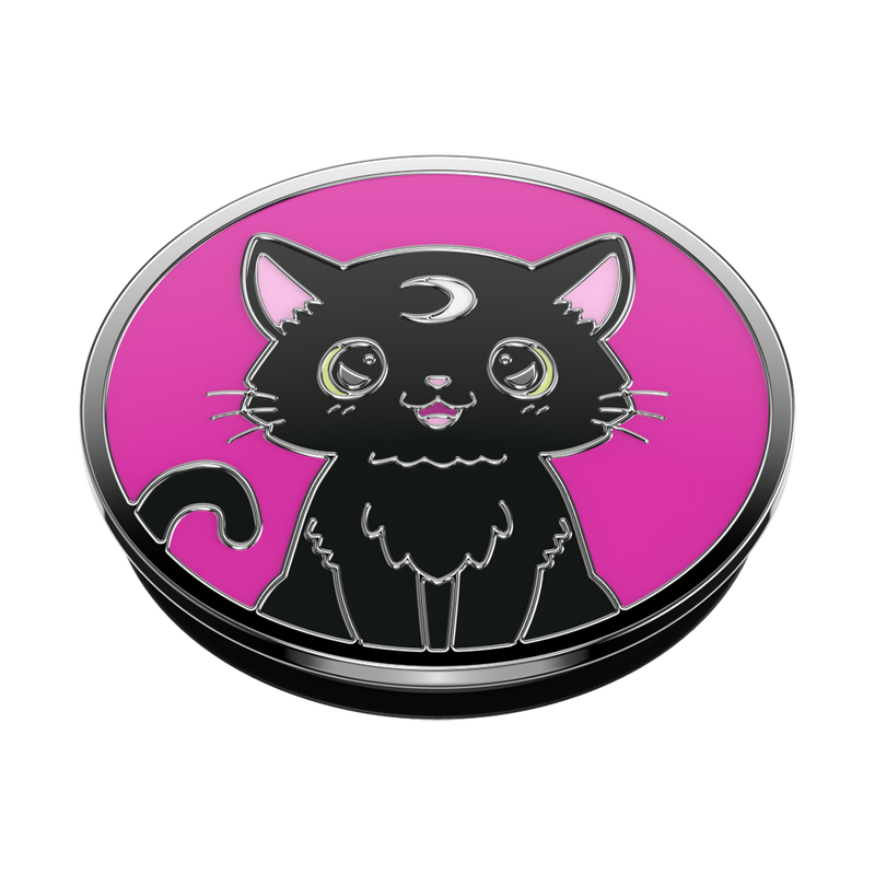 Enamel Black Cat Magic image number 2