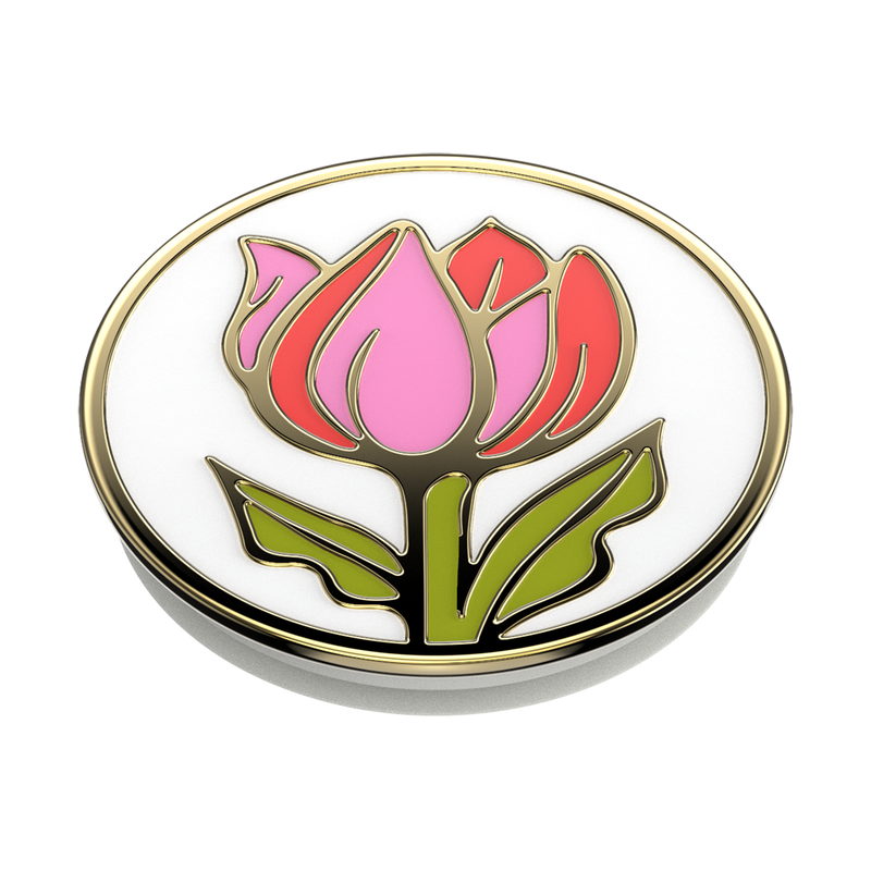 Enamel Pink Tulip image number 3
