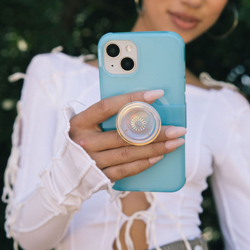 Opalescent Blue — iPhone 14 Plus MagSafe Case image number 3
