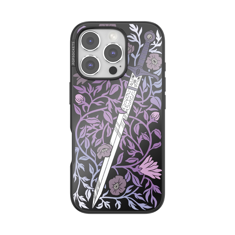 Mirror Thorny Blade Lavender — iPhone 16 Pro MagSafe Case image number 0