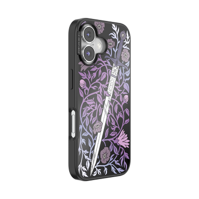 Secondary image for hover Mirror Thorny Blade Lavender — iPhone 16 MagSafe Case