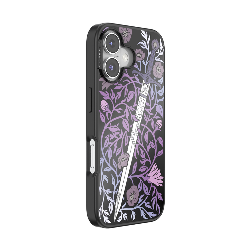 Mirror Thorny Blade Lavender — iPhone 16 MagSafe Case image number 1