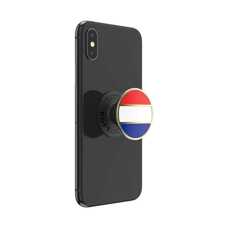 Enamel Dutch Flag — Adhesive PopGrip image number 4