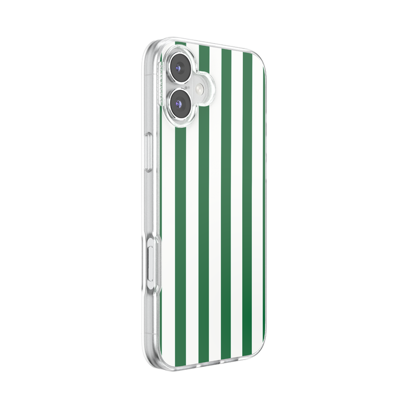 Club Stripe Green — iPhone 16 Plus MagSafe Case image number 1