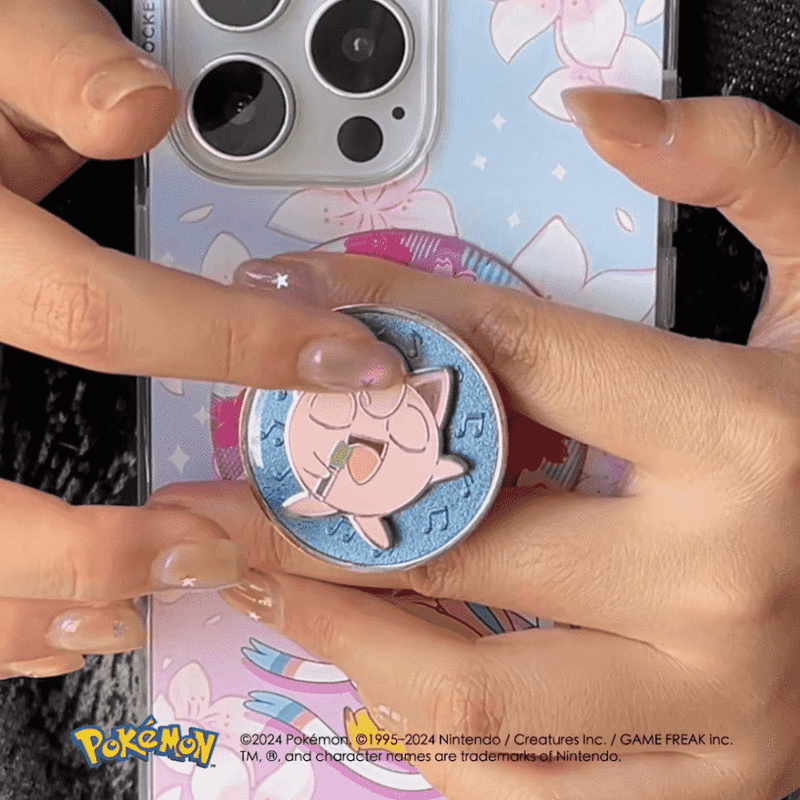 Enamel Spinner Jigglypuff's Disarming Voice — MagSafe PopGrip image number 2