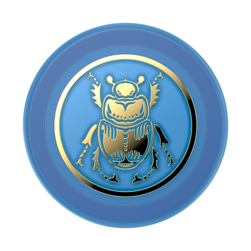 Enamel Scarab — MagSafe PopGrip image number 1