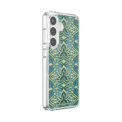 Secondary image for hover White Lotus Textile — Samsung Galaxy S25 MagSafe Case