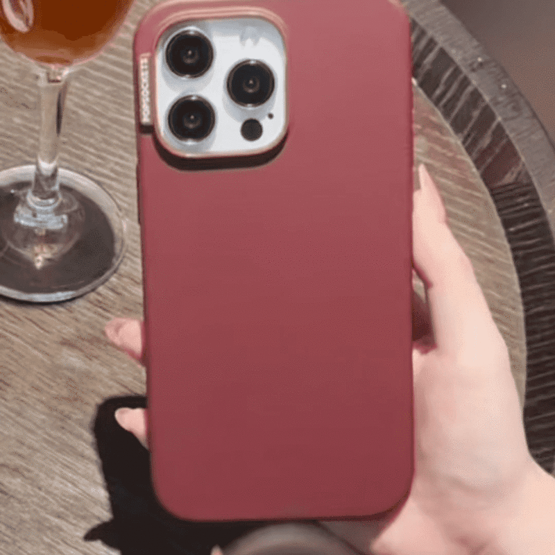 Enamel Ginkgo Oxblood — MagSafe PopGrip image number 2