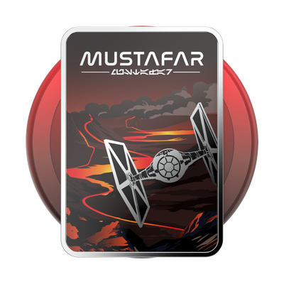 Secondary image for hover Enamel Welcome To Mustafar — MagSafe PopGrip